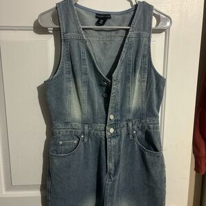 Sincerely Jules Sky Blue Denim Dress